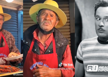 VIDEO | Tacos y serenata, abuelito taquero sorprende en redes por cantar como Pedro Infante