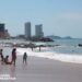 Afluencia regular en playas de Mazatlán al inicio de este fin de semana