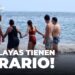 Playas mazatlecas, con horario y sin campamentos