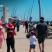 Familias disfrutan de las playas de Altata