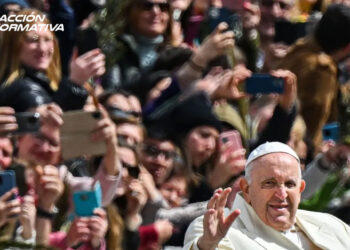 El papa Francisco participó en la misa de Domingo de Ramos en la Plaza de San Pedro