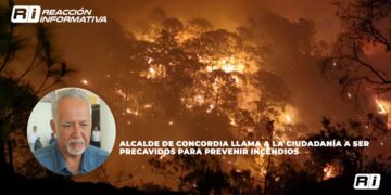Alcalde de Concordia llama a la ciudadanía a ser precavidos para prevenir incendios