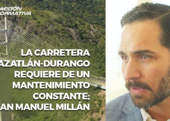La carretera Mazatlán-Durango requiere de un mantenimiento constante; Juan Manuel Millán