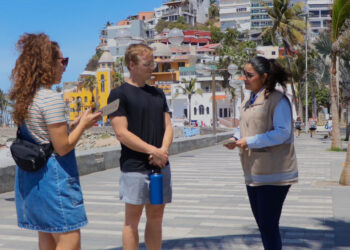 Capta se mantiene atento para brindar atención e información al turismo que visite Mazatlán en Semana Santa y Pascua