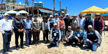 ¡Por primera vez! Autoridades de los tres niveles de gobierno buscan orden en playas de Mazatlán