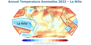 Temperatura global sube 1.15ºC de 2015 a 2022; es el periodo más caluroso registrado