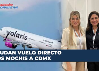 ¡Directo y sin escalas regresa vuelo LMM-CDMX!