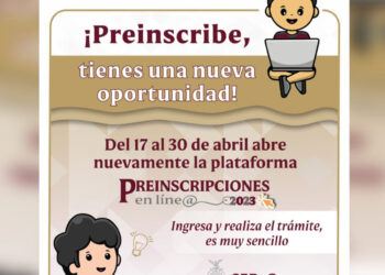 SEPyC abrirá de nuevo plataforma de preinscripciones en línea