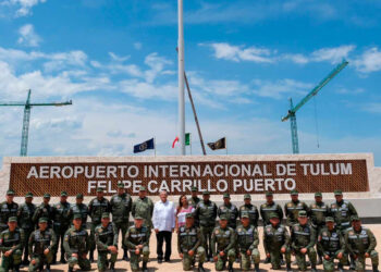 López Obrador supervisó obra de Aeropuerto de Tulum en Quintana Roo