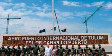 López Obrador supervisó obra de Aeropuerto de Tulum en Quintana Roo