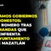 Necesitamos gobiernos honestos: Memo Romero tras demandas que enfrenta el ayuntamiento de Mazatlán