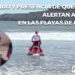 Mar de fondo y presencia de quemadores alertan a bañistas en las playas de Mazatlán