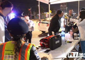 Sanciona dispositivo Alcoholímetro a 60 personas conducir con aliento etílico