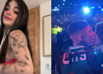 Karely Ruiz y Santa Fe Klan desatan RUMORES de separación; redes reaccionan: “¿ya lo BOTASTE?”