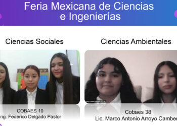 Alumnas de COBAES obtienen dos primeros lugares en Feria Nacional de Ciencias e Ingenierías