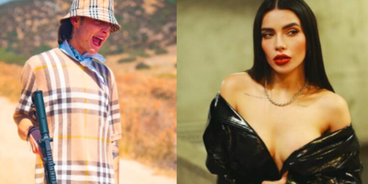 ¿Nuevo romance? Peso Pluma besa a misteriosa mujer y fans afirman que es Dania Méndez