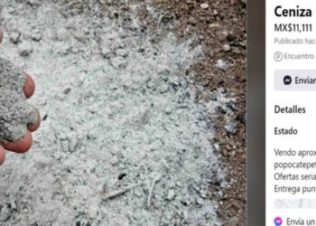 Venden ceniza del Popocatépetl ‘recién caída del cielo’ en 11 mil pesos: ¿Para qué sirve?