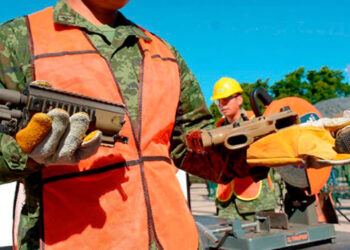 Destruyen 328 armas de fuego decomisadas en Sinaloa