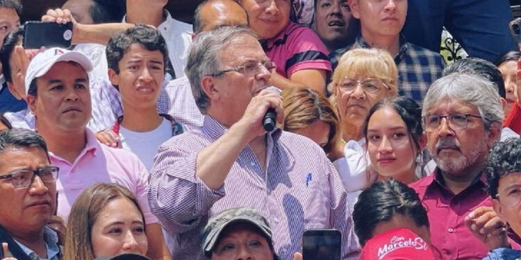 Ebrard acusa ‘desproporción’ en recursos utilizados por las ‘corcholatas’ en recorridos ​​
