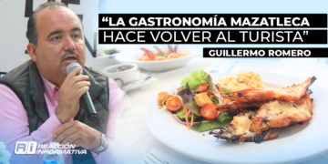 “La gastronomía mazatleca hace volver al turista”: Guillermo Romero