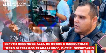 SSPyTM reconoce alza de robos e inseguridad en Mazatlán; “pero sí estamos trabajando”, dice el Secretario