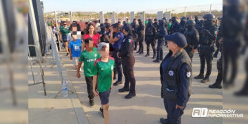 Positivo operativo implementado por el juego de México VS Guatemala en el Estadio Kraken en Mazatlán