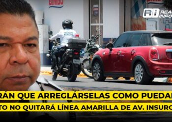 ¡Vecinos y comerciantes tendrán que arreglárselas como puedan!; Tránsito no quitará línea amarilla de Av. Insurgentes