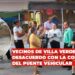 Vecinos de Villa Verde en desacuerdo con la construcción del puente vehicular