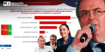 Marcelo Ebrard se posiciona como favorito para la candidatura de morena a la presidencia 2024