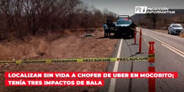 Localizan sin vida a chofer de Uber en la carretera Pericos-Badiraguato; tenía tres impactos de bala