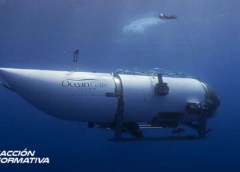 Así se busca contra reloj el ‘Titan’, el submarino desaparecido en su ruta hacia el ‘Titanic’