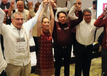 Sheinbaum, Monreal y Adán Augusto se registrará mañana a encuesta de Morena