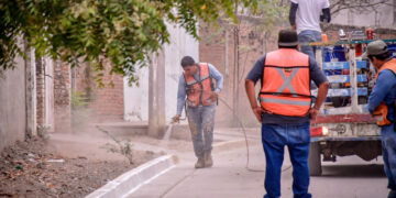 Inician labores de mejora de manera inmediata en la colonia Jesús Osuna