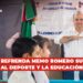 Refrenda Memo Romero su apoyo al deporte y la educación