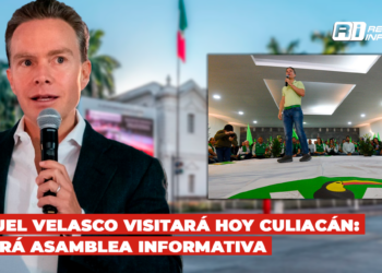 Manuel Velasco visitará hoy Culiacán: tendrá asamblea informativa
