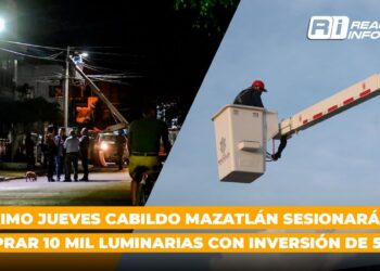 Cabildo Mazatlán sesionará el próximo jueves para comprar 10 mil luminarias con inversión de 50 mdp