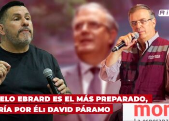 Marcelo Ebrard es el más preparado, votaría por él: David Páramo