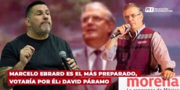 Marcelo Ebrard es el más preparado, votaría por él: David Páramo