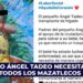 El pequeño Ángel Tadeo necesita del apoyo de todos los mazatlecos