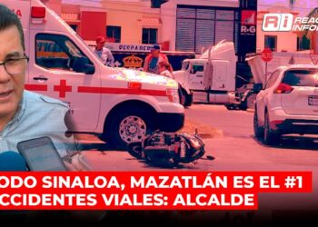 De todo Sinaloa, Mazatlán es el #1 en accidentes viales: Alcalde