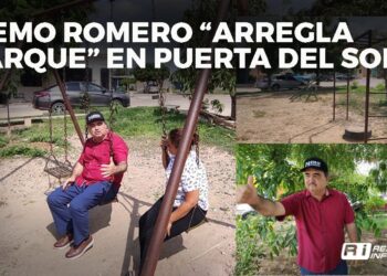 Memo Romero “Arregla Parque” en Puerta del Sol