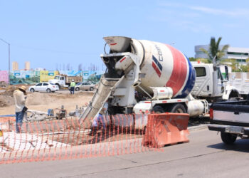 A días de concluir la modernización de glorieta de Paseo del Atlántico y Carlos Canseco