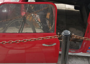 Vehículo del monumento a los Beatles no sufrió actos de ilícitos, aclara el Secretario de Seguridad Pública Municipal