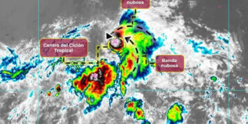 Se forma la depresión tropical Cuatro-E en el Pacífico