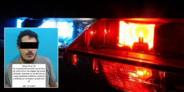 Detienen a presunto agresor en la Flores Magón