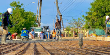 ¡Casi listo el puente vehicular de Ampliación Villa Verde!