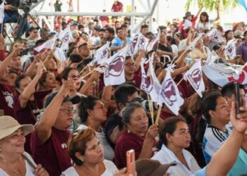 ‘Corcholatas’ seguirán haciendo eventos masivos, aunque nos quieran sacar de las calles: Morena