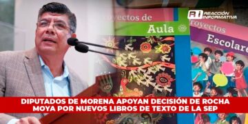Diputados de Morena apoyan decisión de Rocha Moya por nuevos Libros de Texto de la SEP
