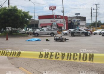 Fallece motociclista tras ser embestido en el libramiento Oscar Pérez Escobosa
