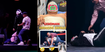 VIDEO | Brincos Dieras resulta lesionado tras presentación